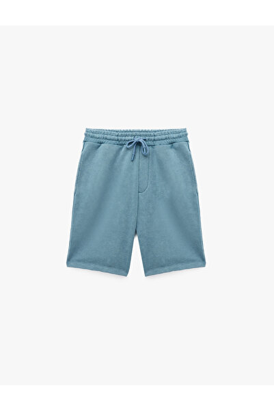 Koton Washable Bermuda Shorts with Tie Waist