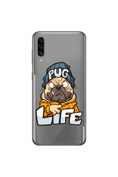 Other Samsung A30S Pug Life 2 Transparent Silicone TPU Θήκη