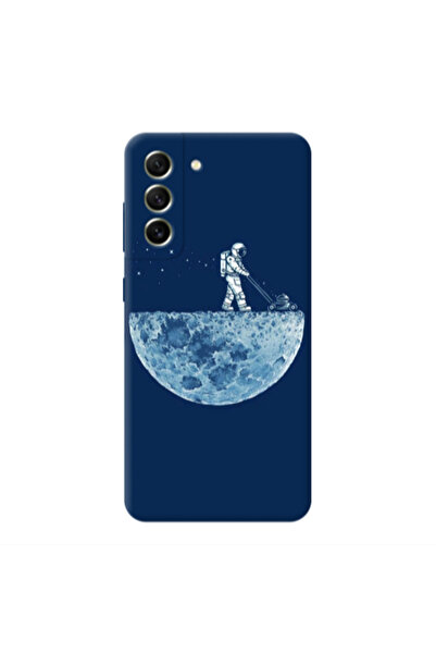 Other Samsung S22 Plus Mowing the moon Transparent Silicone TPU Θήκη