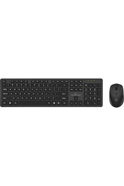 POWERTECH PT-1189 Ασύρματο Σετ Πληκτρολογίου και Ποντικιού Αγγλικό US