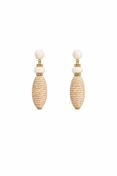 Charmist Palma Straw Earrings