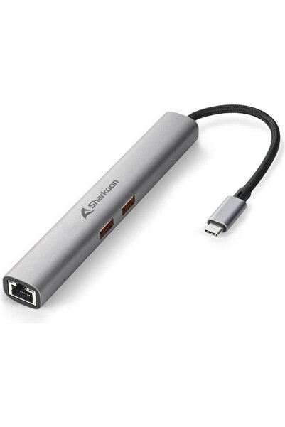 SHARKOON Πολυλειτουργικός Προσαρμογέας USB-C Σταθμός Σύνδεσης με HDMI 4K PD E...
