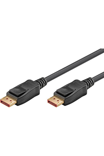 goobay Καλώδιο DisplayPort αρσενικό - DisplayPort αρσενικό 2μ Μαύρο (74761)