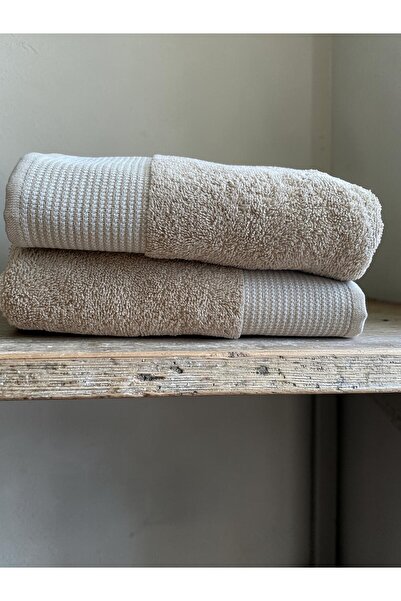 SAVESSA Judy 2-Piece Hand and Face Towel Set 50X100 cm 100% Cotton 1. Quality...