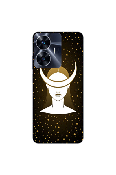 Other Realme Note 50 Moon eyes Transparent Silicone TPU Θήκη