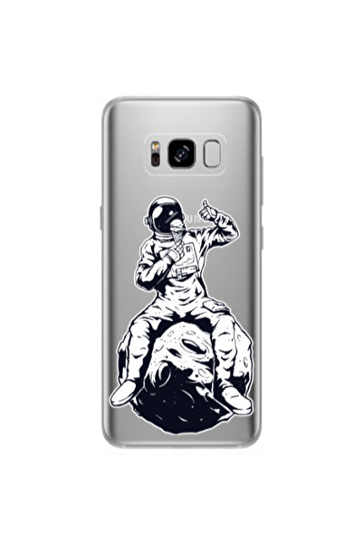Other Samsung S8 Plus ice cream in space Transparent Silicone TPU Θήκη