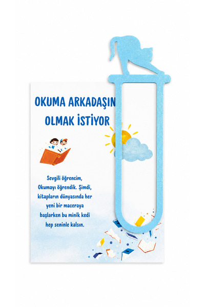 3DCoreStd Okuma Bayramı Hediyesi Kitap Ayracı | Öğrencilere Özel Hatıra Hediy...