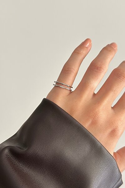 Okko Store Mini Bone Pinky Adjustable Ring