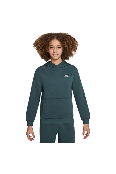 Nike Hanorac din fleece pentru copii, stil sport, Club, XS / 6-8 ani