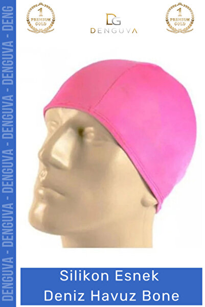 Denguva # Pool Cap Non-Slip Waterproof Silicone Swimming Elastic Leak-Proof Q...