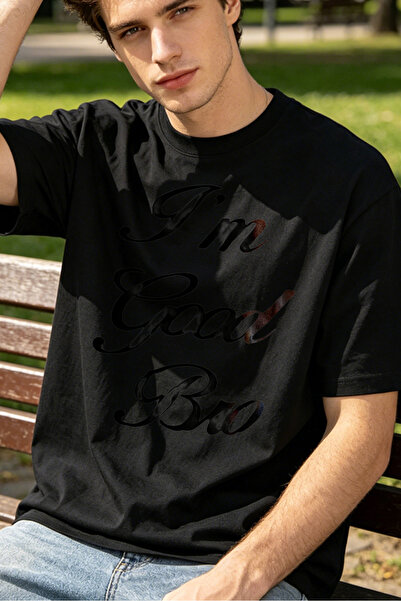 Fleck Casual Style T Shirts For Men I M Good Bro Personalized Shirts