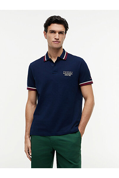 Tommy Hilfiger Men's Rwb Collar Polo T-Shirt