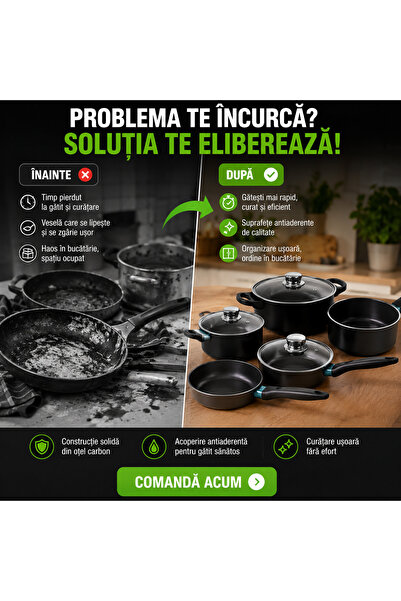 OEM Set 13 Oale si Cratite — vase de gătit (RO-V11)