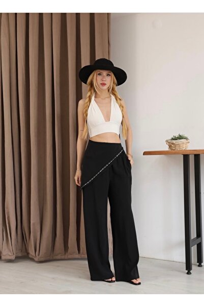FEMİNEER.com Flor detaylı liyosel pantolon