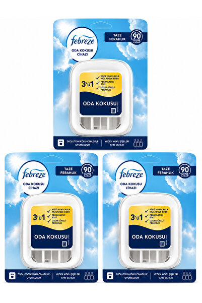 Febreze 3 Volution Koku Fişi, Koku Gideren Doldurucular için (koku dahil deği...