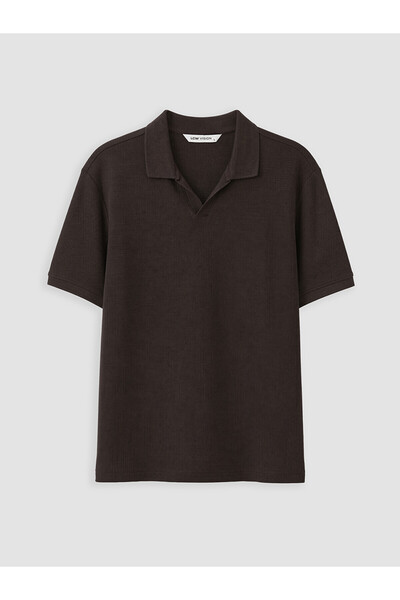 LC Waikiki Nevavm Polo Collar Pique Men's T-Shirt with Difference