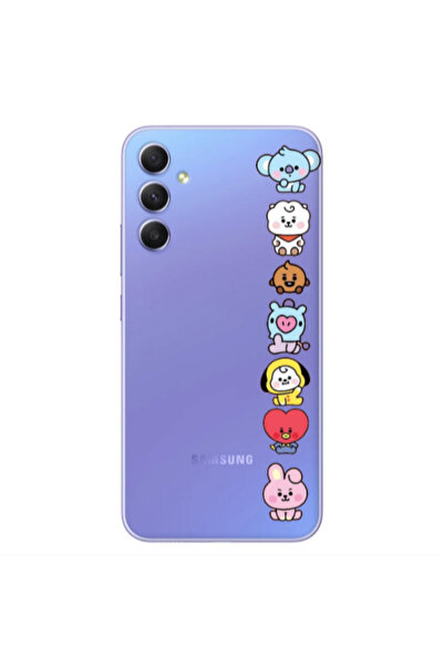 Other Samsung A34 Lovely animals Transparent Silicone TPU Θήκη