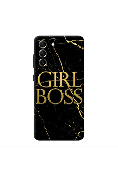 Other Samsung S22 Plus Girl boss marble Transparent Silicone TPU Θήκη