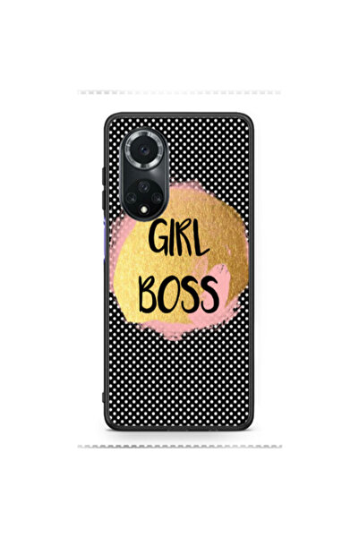 Other Huawei Nova 9 Girl boss make up Black Glossy Θήκη