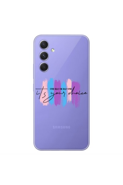 Other Samsung A35 One Day Or Day One Transparent Silicone TPU Θήκη