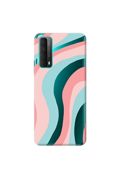 Other Huawei P Smart 2021 Colored lines Transparent Silicone TPU Θήκη