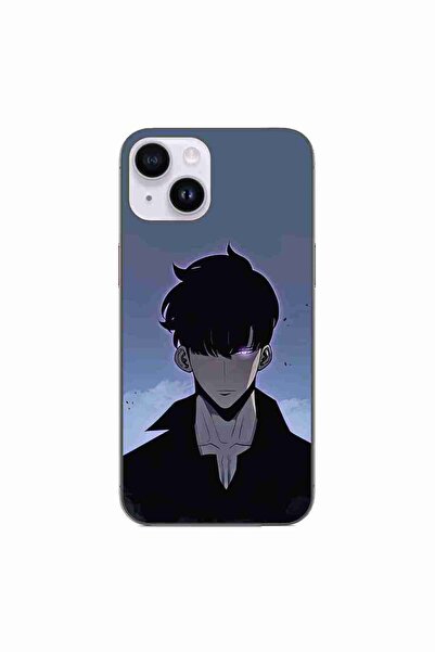OEM Husa compatibila cu Apple iPhone 14 Silicon Gel Tpu Model Solo Leveling S...