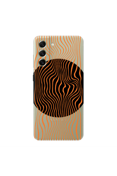 Other Samsung S22 Plus Trapezoidal lines Transparent Silicone TPU Θήκη