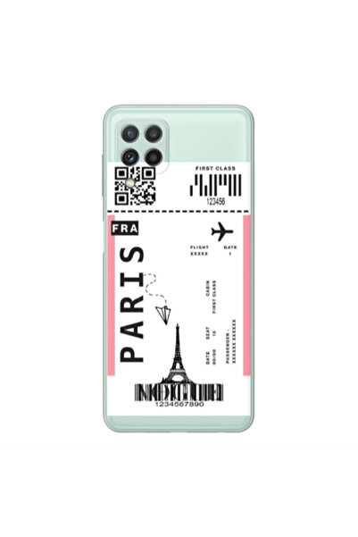 Other Samsung A22 4G Paris FRA Transparent Silicone TPU Θήκη