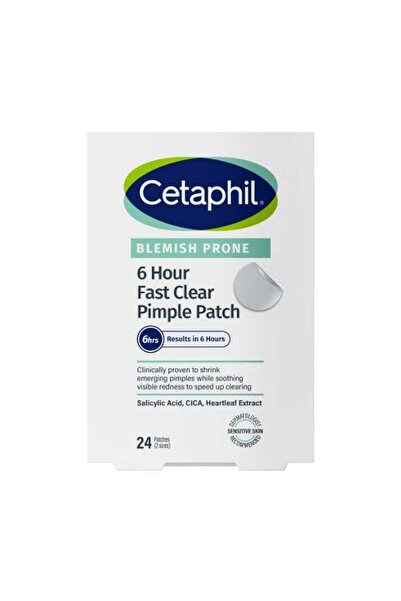 Cetaphil لصقات إزالة البثور سريعة المفعول لمدة 6 ساعات للبشرة المعرضة للعيوب،...