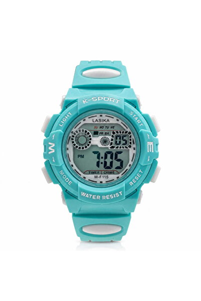 Watch Ceas electronic copii Lasika albastru rezistent la apa stil sport LSK16