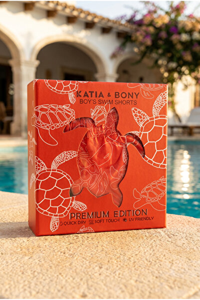 Katia&Bony Pantaloni scurți de mare pentru băieți, în stil mediteranean, prem...