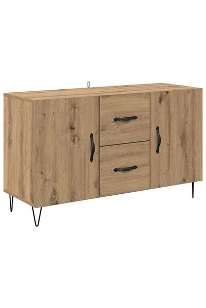 vidaxl Bufet cu sertar Stejar Artizanal 100 x 36 x 60 cm Lemn compozit