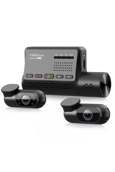 Viofo A139 3CH Κάμερα Αυτοκινήτου 3 Καναλιών 2K 1440P με GPS και Wi-Fi 5GHz