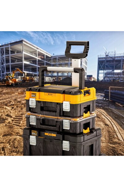 Dewalt TStak I 2.0, 440 x 183 x 332 mm, Black/Yellow
