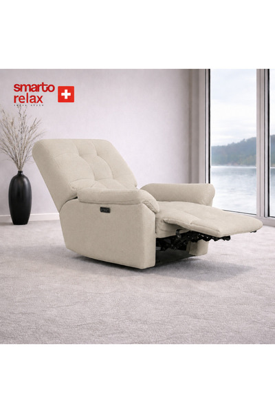 Smarto relax Porto Liftli Çift Motorlu Elektrikli Hasta ve Baba TV Koltuğu Po...