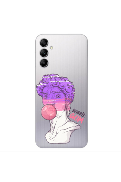 Other Samsung A14 5G Pin Bubble Transparent Silicone TPU Θήκη