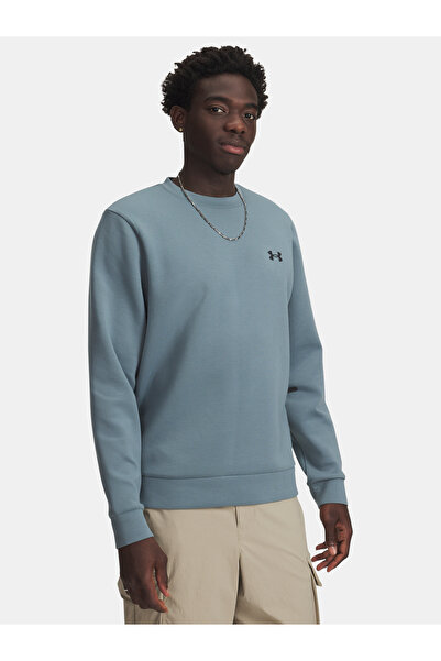 Under Armour UA Unstoppable Flc Crew EU-BLU - Hanorac pentru bărbați