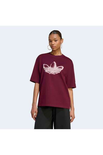 adidas Gltr Tref Tee Kadın Spor Grafik Desen T-shirt KS9799