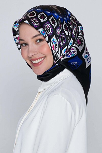 Armine Özel Nostalji Serisi Twill İpek Eşarp Modelleri 7901DS-22