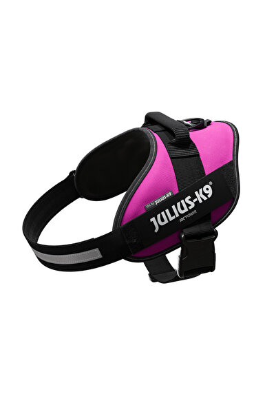 Julius K9 JK9 IDC Power harness, dark pink, Breathable, with reflective eleme...
