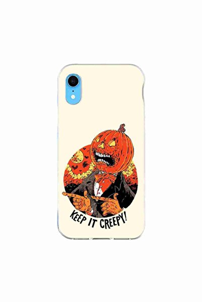 OEM Husa compatible with Apple iPhone XR Silicone Gel Tpu Pattern Halloween K...