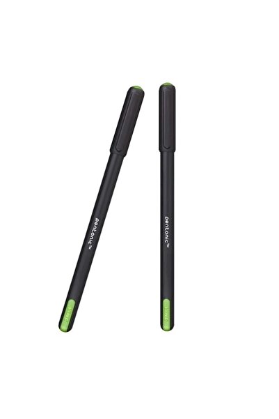 Pentonic Pen, silver body, light green ink, 1 mm – LINC S-7024LGRE