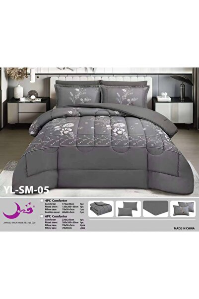 Moon Yas Summer Quilt Tufted - Double Sided Filling - 6 Pieces - Tufted Summe...