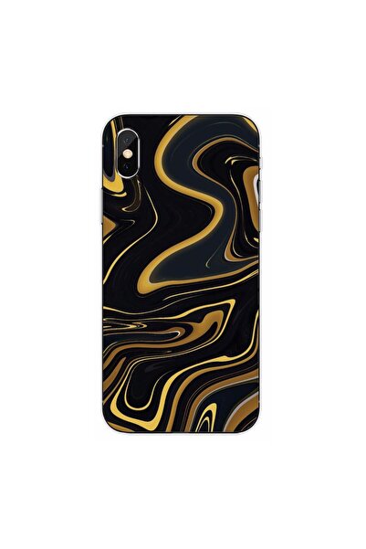 OEM Husa compatibila cu Apple iPhone X Silicon Gel Tpu Model Acrylic Glow