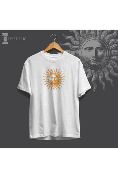 Hystoric Wear Sol Invictus Baskılı Oversize T-Shirt