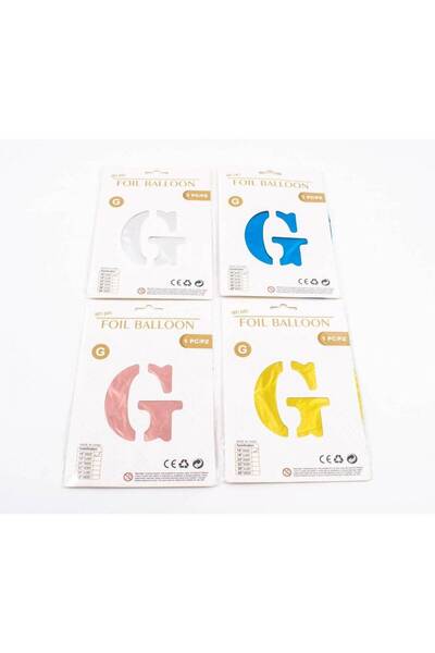 OEM Foil Balloon Letter "G" 40cm Pink