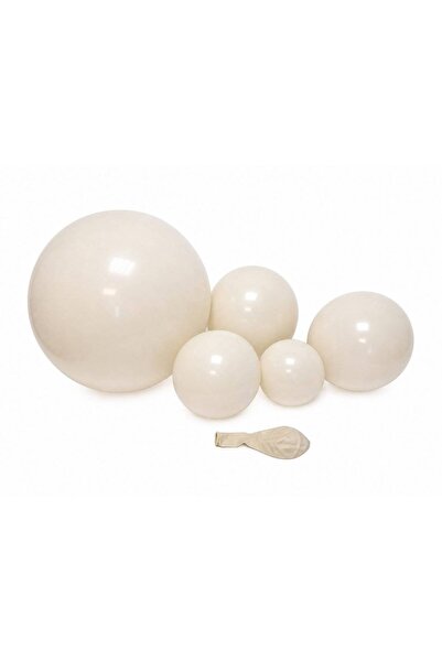 OEM Matte Balloons TX 64 White Pink 14"-100/ Top Bottom Set