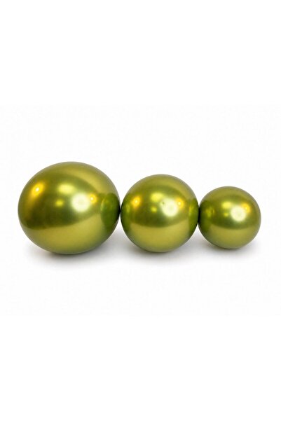 OEM Balloons Top Bottom Set Chrome KHAKI 12"- 50/ Top Bottom Set