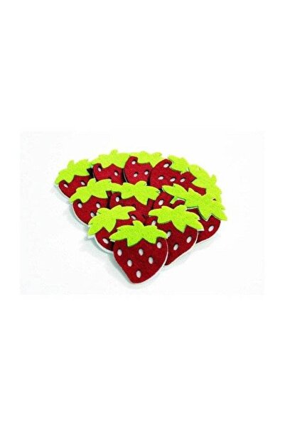 OEM Ornamente Din Fetru Capsune 50/Set