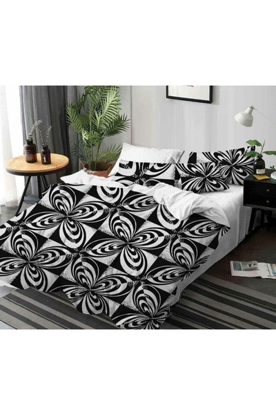 Lenjeria Pufoasa Bubmac Finet Bedding, Double Bed, 2 Persons, 6 Pieces, 245x2...